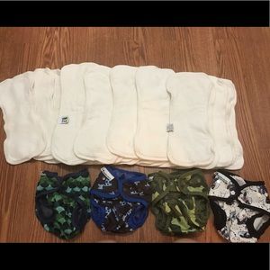Best Bottom hybrid one-size cloth diaper lot